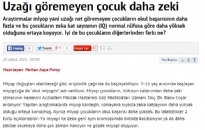 posta.com Uzağı Göremeyen Çocuk... 25.12.2010